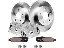 For Mitsubishi Lancer Brake Pad Rotor and Caliper Set Detroit Axle 35885YVQW