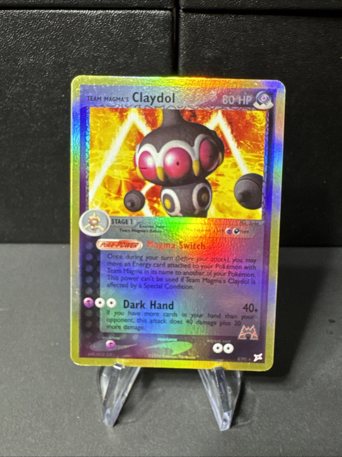 Claydol #8/95 - Pokémon TCG - EX Team Magma vs. Team Aqua - Reverse Holo - NM