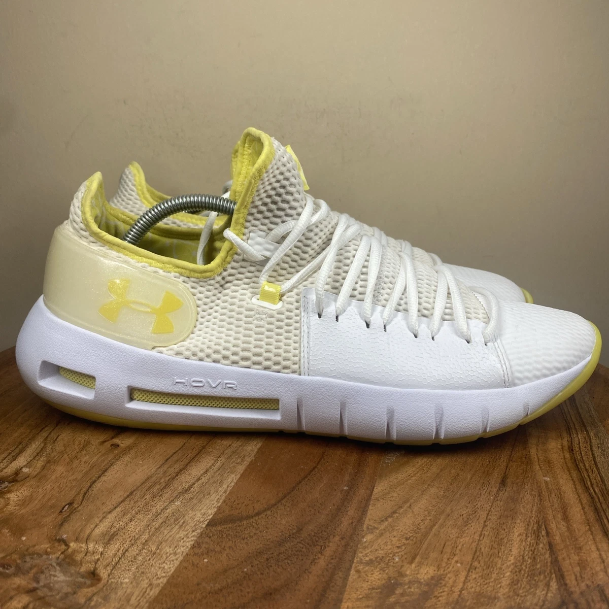Under Armour Hovr Havoc Low Player Edition White Lemon Mens Size 12.5 3021593109 Under armour HOVR Havoc Low Sneakers for Men for Sale | Shop  main image 4