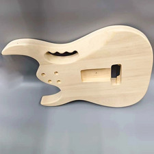 DIY Basswood Electric Guitar Body Unfinished Customizable Modification