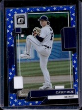 2022 Panini Donruss Optic Casey Mize Spirit of '76 Prizm #/76 Tigers