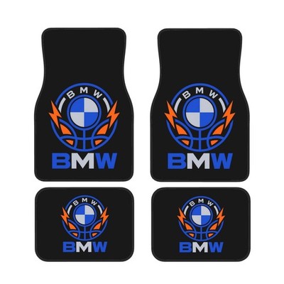 BMW 4PCS Universal Car Floor Mats Auto Carpets Interior Trim Accessories