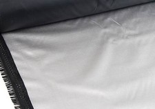 BLACK OUT Vorhangstoff Reflektorstoff Thermofutter SILBER/SCHWARZ EUR 9,98/m