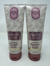 2x Bath Body Works Aromatherapy Inspire Love Hydration Cream 8 Oz Free Ship