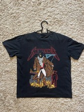 VINTAGE 1994 METALLICA Unforgiven RARE Pushead Band Tshirt