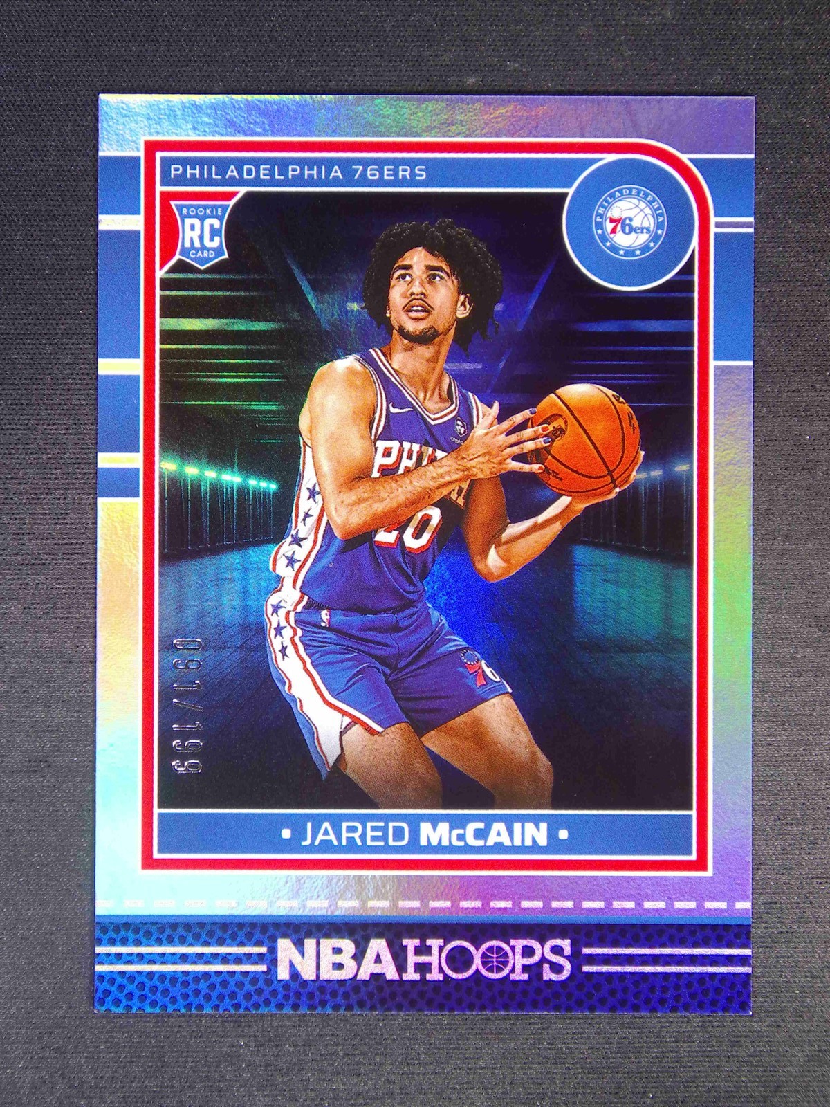 2024-25 Panini Hoops Jared McCain #246 RC Rookie Silver /199