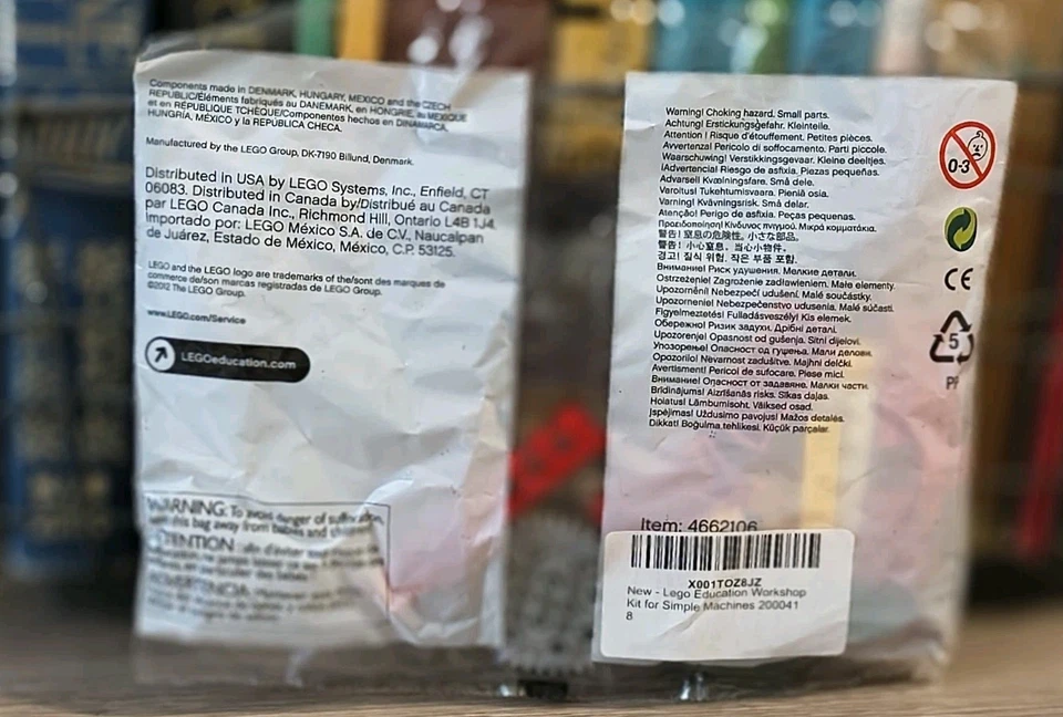 LEGO Education Windows Bag 2000418 Serious Play And Learn Set 43 Pieces - Image 2 of 2