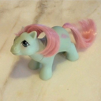 1985 My Little Pony G1 Generation 1 Cuddles With Baby Buggy  