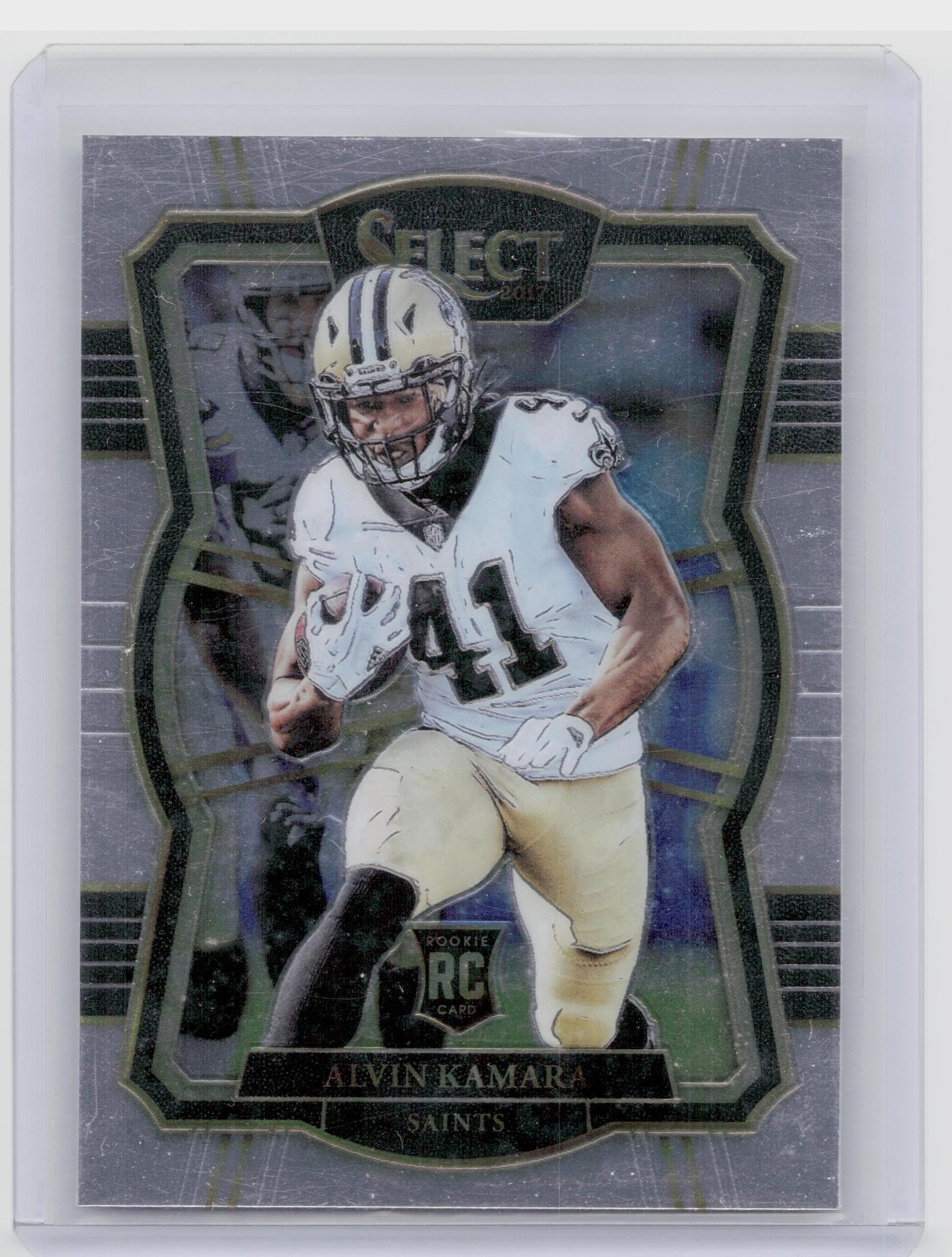 2017 Select Alvin Kamara Premier Level RC #167 Saints