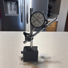 L.S. Starrett No. 25-441J Dial Indicator 0.001 Grad 1.000" Range 0-100  Base