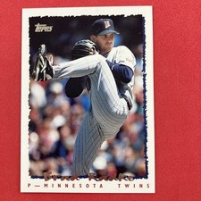Brad Radke 1995 Topps Traded Rookie Card #79T MLB Minnesota Twins. rookie card picture