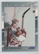 1992-93 Score Young Superstars Tim Cheveldae #21 0a4