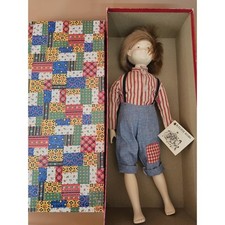 Kalico Kids 102 Annie Lou 1973 Suzanne Gibson 18" Plush Vinyl Child Doll NWT