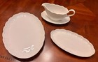 3 Kaiser Romantica White Scalloped Germany - Gravy,  Platter & Relish Dish — photo 1