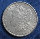1886 Morgan Silver Dollar Circulated