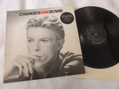 DAVID BOWIE CHANGESONEBOWIE UK LP RCA RS 1055 BLACK LABEL A7S/2E MATRIX EX