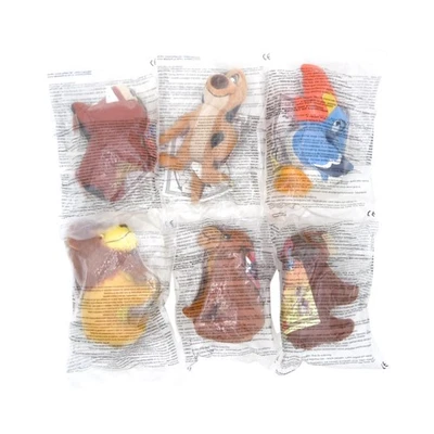 Disney Le Roi Lion – Lot de 6 Peluches McDonald’s – Neuf Scellé – Vintage 1998 - Photo 1/4