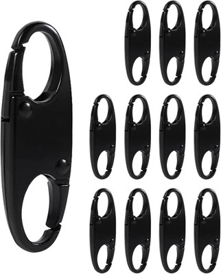 Anti Theft Zipper Lock, 12Pcs Rucksack Zipper Lock Halten Sie Den Reißverschluss