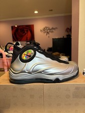 silver foamposite duncan