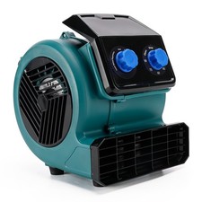 1/2 HP 1500CFM Compact Air Mover Floor Dryer with Timer