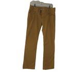 Abercrombie & Fitch Brown Flat Front Pants Size 4 Cotton Blend 5-Pocket — photo 1