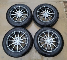 Maxxim 15x6.5 Wheels Rims Tires Set For 2006 Chevrolet Cobalt