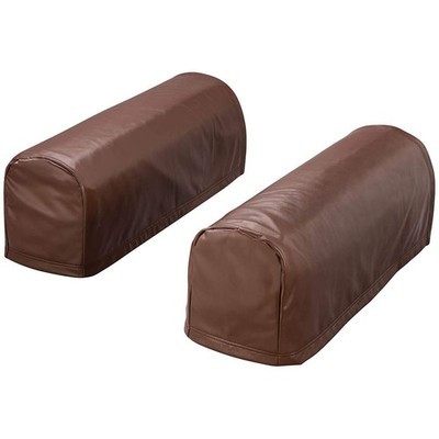 Fox Valley Traders Faux Leather Arm Rest Covers, Set of 2