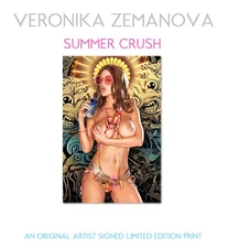 VERONIKA ZEMANOVA - SUMMER CRUSH - Limited Edition Pop Art Print - BLUPRINT