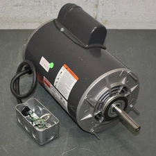 Dayton HVAC Electric Motor 4YU21, 1/3 HP, 115V, for Downblast Ventillator 4YC76