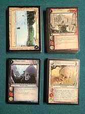 LOTR TCG Lot of 120 Cards. NO DOUBLES All Unique Cards All Regulars. No Foils