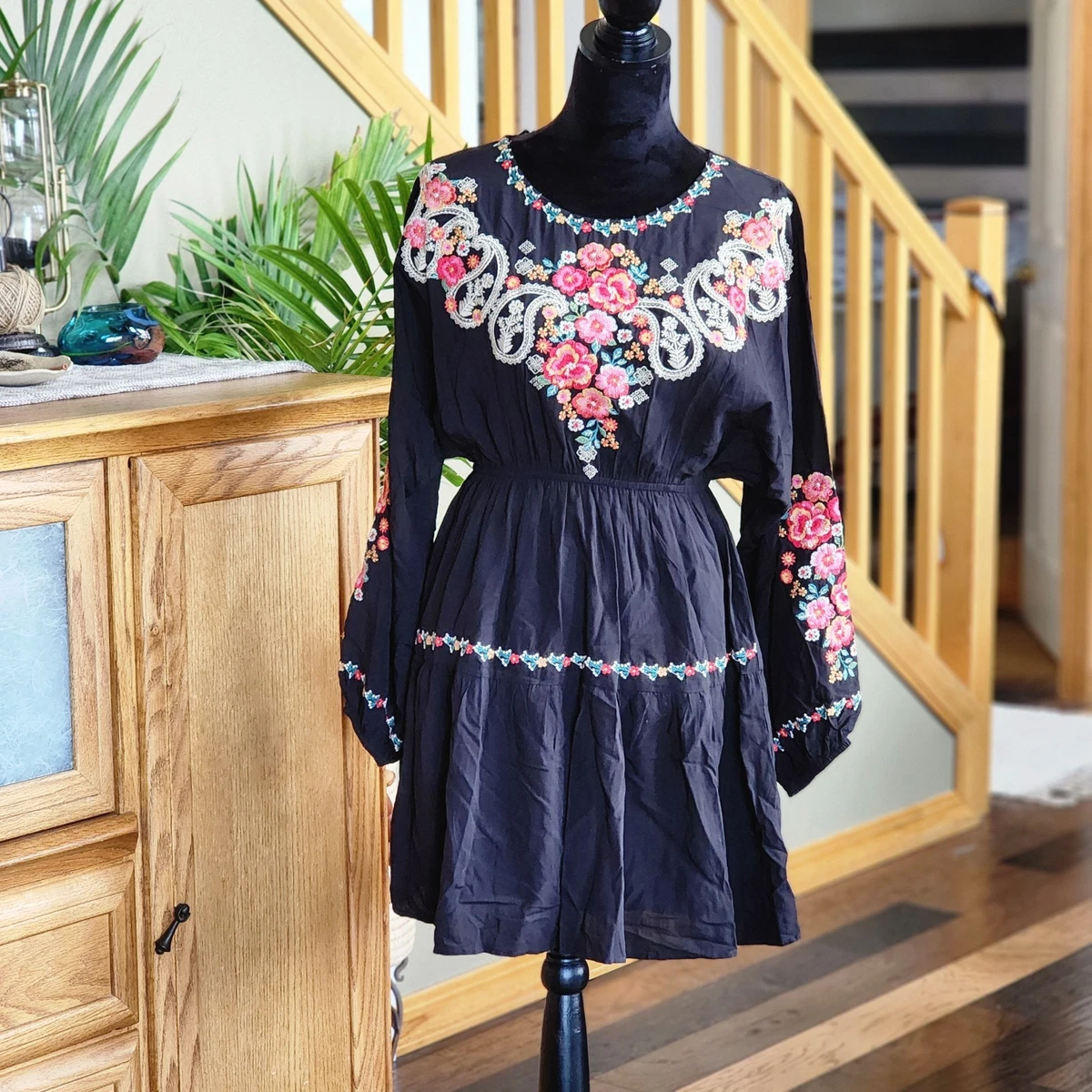 Embroidered Black Dresses for Women for sale | eBay Embroidered Black Dresses for Women for sale | eBay