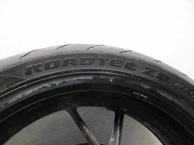 15 2015 BMW F800R Rear Wheel Rim & Tire Assembly 180/55ZR17 OEM LKQ Foto 2 de 4