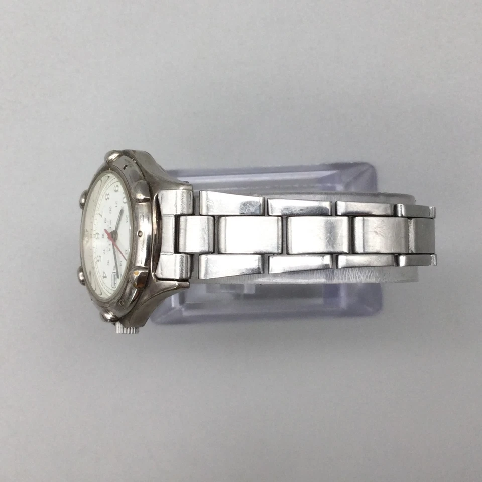 Relógio Wenger Swiss SAK Design Feminino 30mm Tom Prata Data Nova Bateria 6" - Imagem 4 de 4