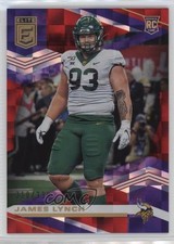 2020 Panini Donruss Elite Rookies Red /399 James Lynch #181 sq1