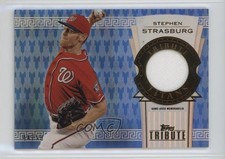 2014 Topps Tribute Titans Relics Blue /50 Stephen Strasburg #TTR-SS 7xr