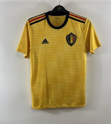 Belgien Auswärts Fußball Trikot 2018/19 Erwachsene Small Adidas D452