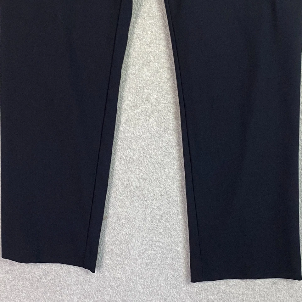 Брюки женские Style & Co 14P темно-синие без застежек панель управления высокая посадка эластичные карьерные - Изображение 3 из 4