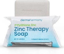 2 Pyrithione Zinc ZnP Bar Soap 4 oz - Crafted for Those with Skin Conditions