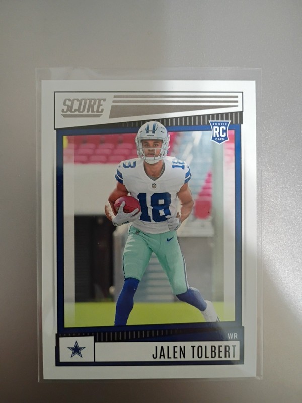 2022 Score - Rookies Jalen Tolbert #385 (RC) (AJ)