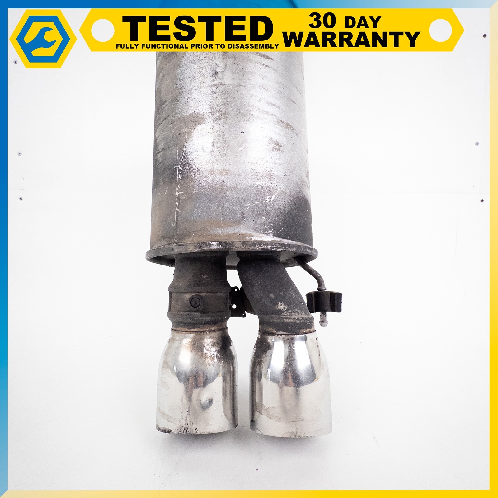 05-13 CHEVROLET CORVETTE C6 REAR LEFT DRIVER SIDE EXHAUST MUFFLER PIPE OEM