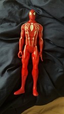 Marvel Hasbro Titan Hero Series: Spider-Man in Red White Costume 12" Figure