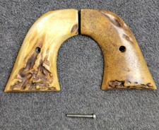 Sam - 2 Colt Single Action Army Revolver Sambar Stag Grips Vintage Wscrew