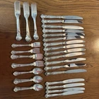 68 Piece Sterling Silver Gorham Chantilly Flatware - Use or Scrap Mono H