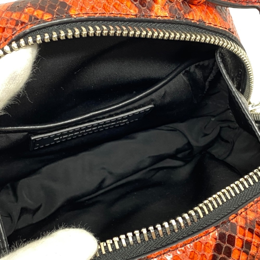 Alexander Wang Halo Top Handle Python Embossed Le… - image 7