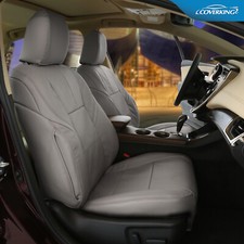 Genuine Leather Slip-on Tailored Seat Covers For Toyota Tacoma - Made To Order Genuine Leather Slip-on Tailored Seat Covers For Toyota Tacoma - Made To Order