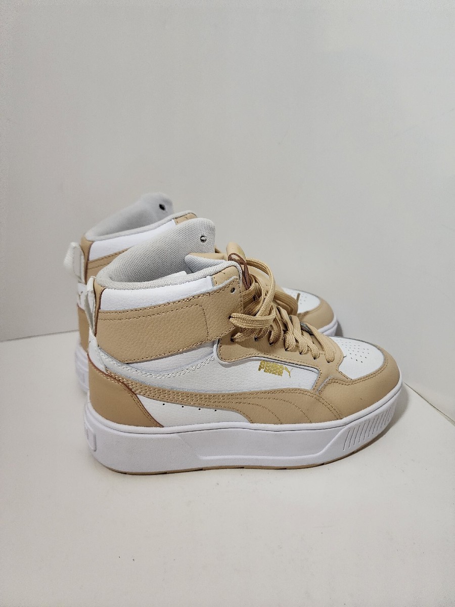 Puma Karmen Rebelle Mid Sneaker Women Sz 7.5 387213 04 Puma White 