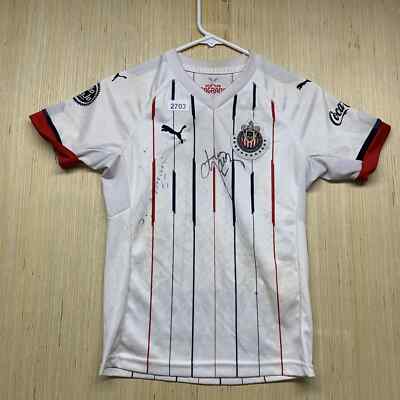 Chivas White Jersey 2019 Puma Chivas Guadalajara Jersey Mens Sz XL 2018-19