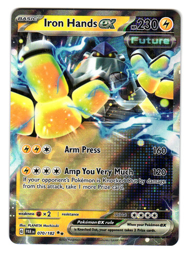 Pokmon TCG Iron Moth Paradox Rift 028/182 Holo Rare | eBay