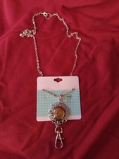 Womens Alphabet A-Z Office Lanyard ID Badges Holder Necklace...