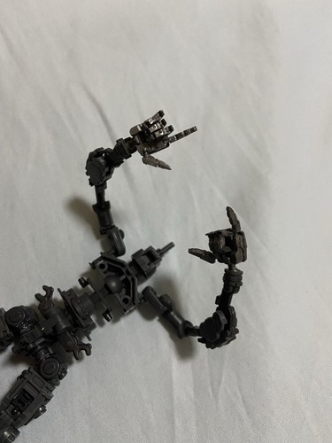 Brazos de marco para niña para RG HG 1/144 modelo Zaku Exia D.L gris metálico acción mano A - Imagen 8 de 12